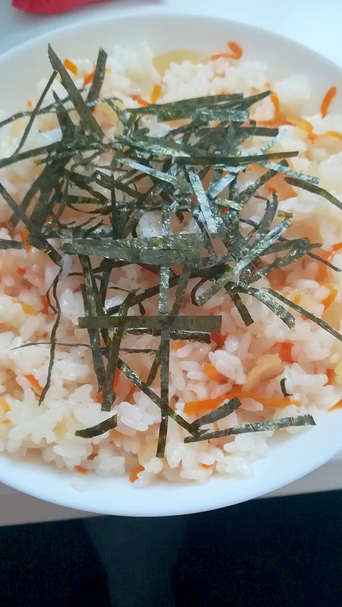 ずぼらレシピ★焼き海苔たっぷり★五目寿司