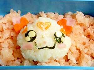 スイートプリキュア ハミィ キャラ弁 レシピ 作り方 By Hahaue 楽天レシピ