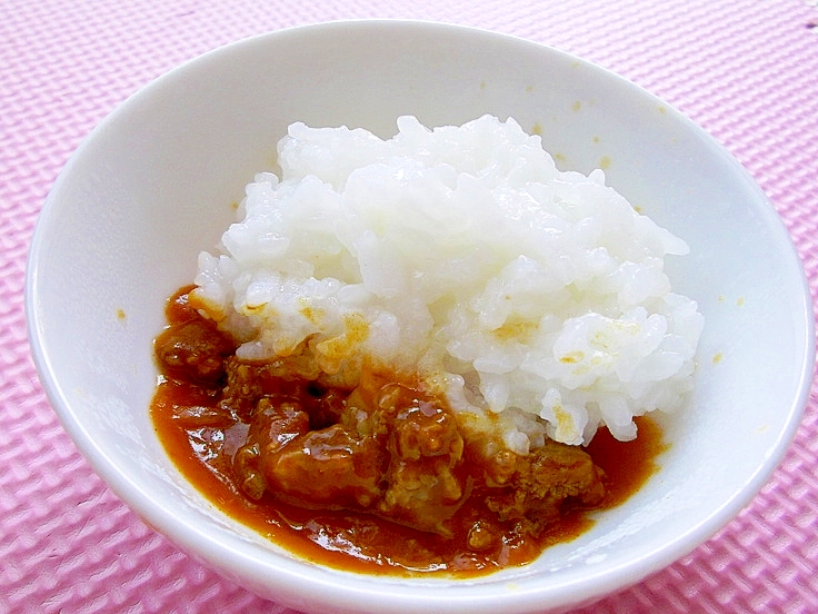 離乳食後期 レンジで簡単 ハヤシライス レシピ 作り方 By へんてこぽこりんママ 楽天レシピ