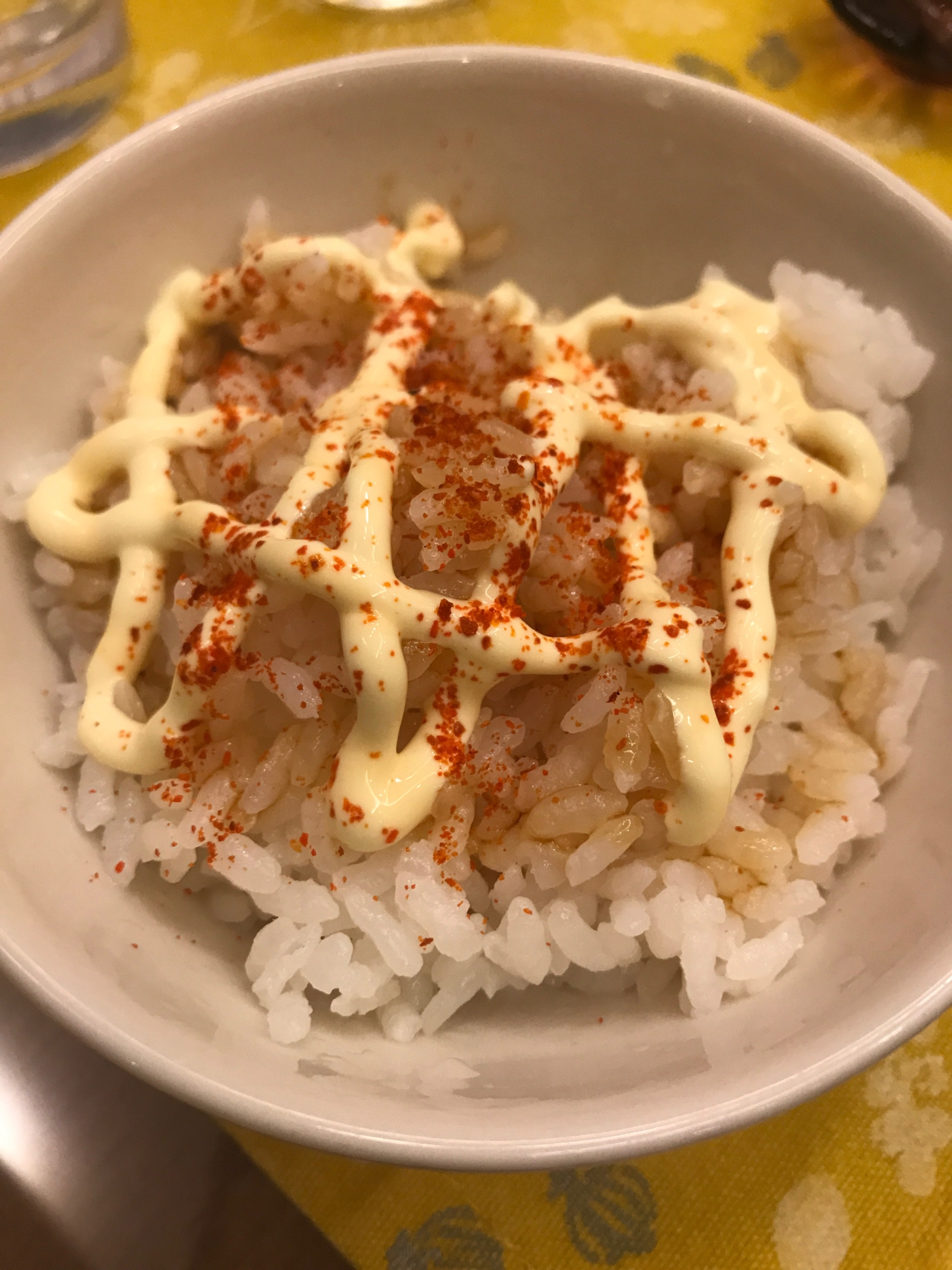 これぞズボラめし 一味マヨご飯 レシピ 作り方 By Keih 楽天レシピ