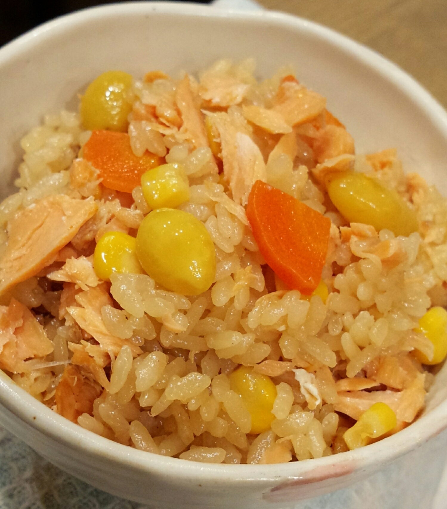 秋の味 鮭とコーン 銀杏の炊き込みご飯 レシピ 作り方 By ぷぅちゃん 楽天レシピ 秋の味 鮭とコーン 銀杏の炊き込みご飯 レシピ 作り方 By ぷぅちゃん 楽天レシピ