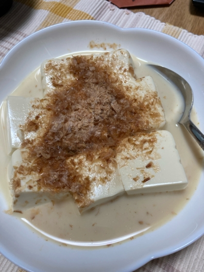 レンジでまったり湯豆腐(#^^#)
