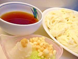 さっぱり☆シンプルおろし素麺（そば・うどんでも♪）