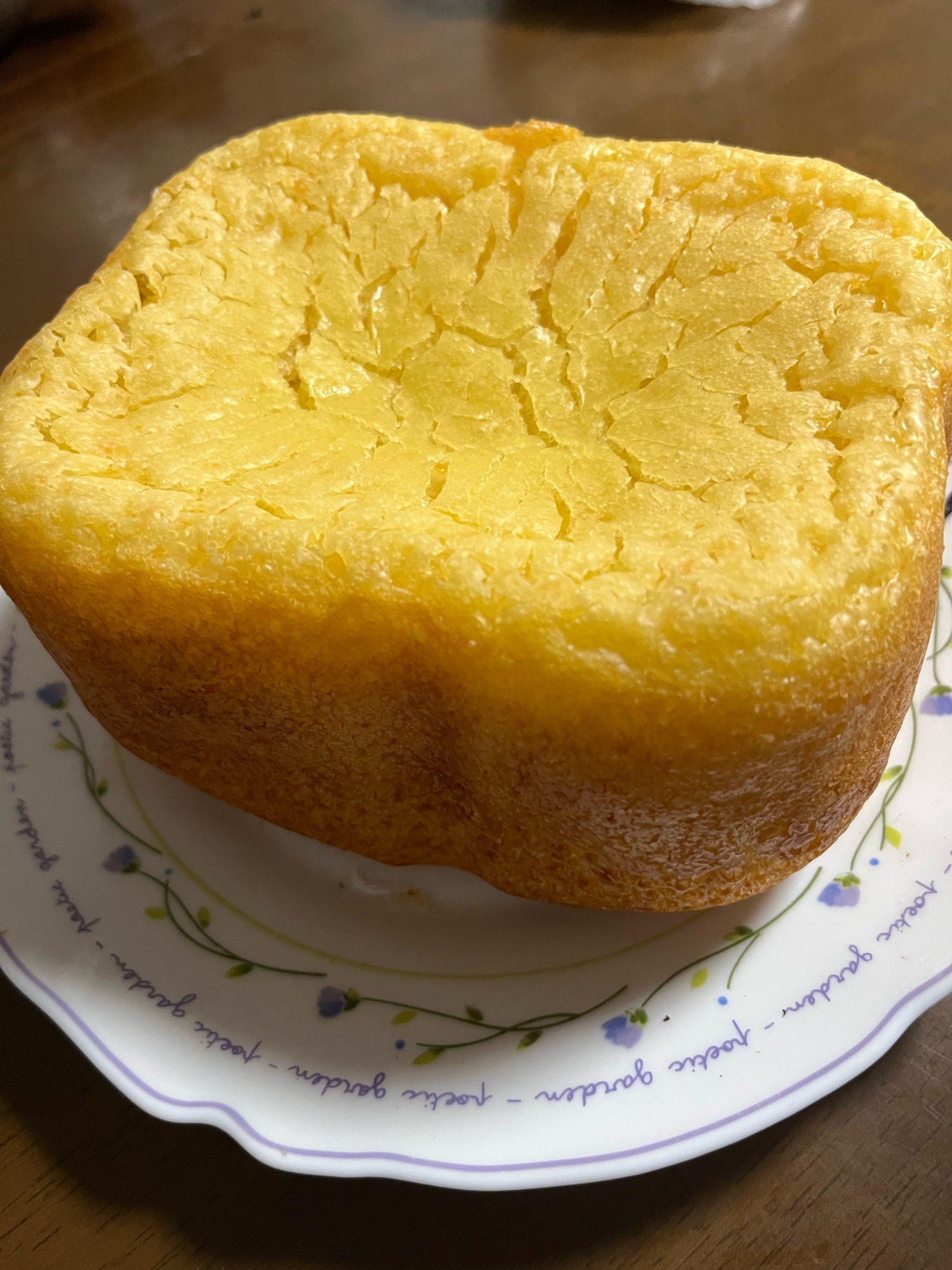 HBでつくる米粉ニンジン食パン1斤分