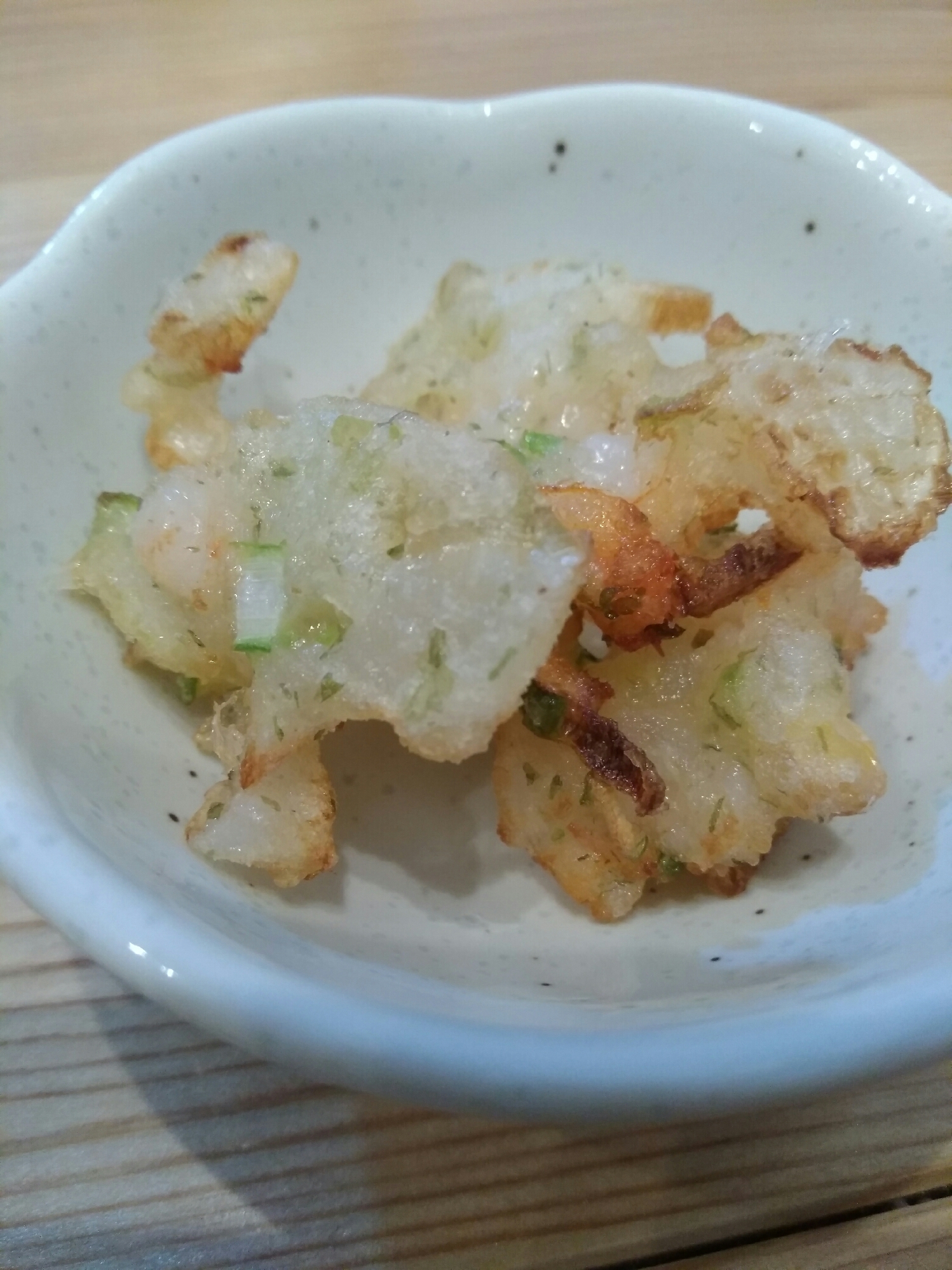 海老と野菜のかき揚げ風 離乳食 幼児食に レシピ 作り方 By Tateten 楽天レシピ