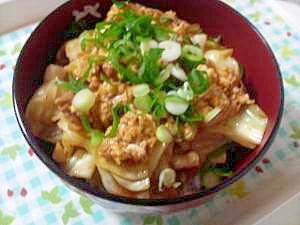 中華風？味噌豚丼