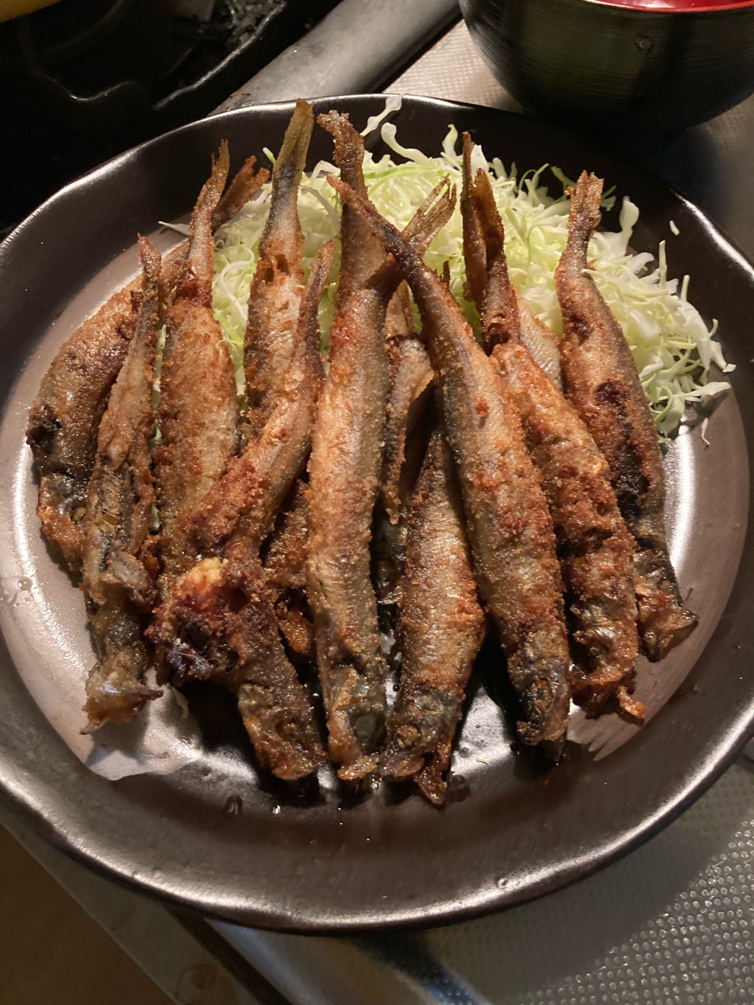 唐揚げ粉使用 ししゃもの唐揚げ レシピ 作り方 By みそしる33 楽天レシピ