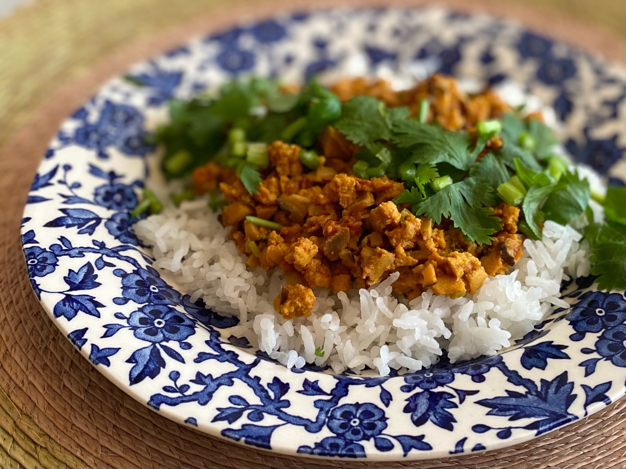 高野豆腐で☆ヴィーガンキーマカレー レシピ・作り方 by juiceee