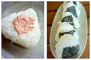 コンビニみたいなおにぎり 鮭 マヨ わさびおにぎり レシピ 作り方 By Mane11 楽天レシピ