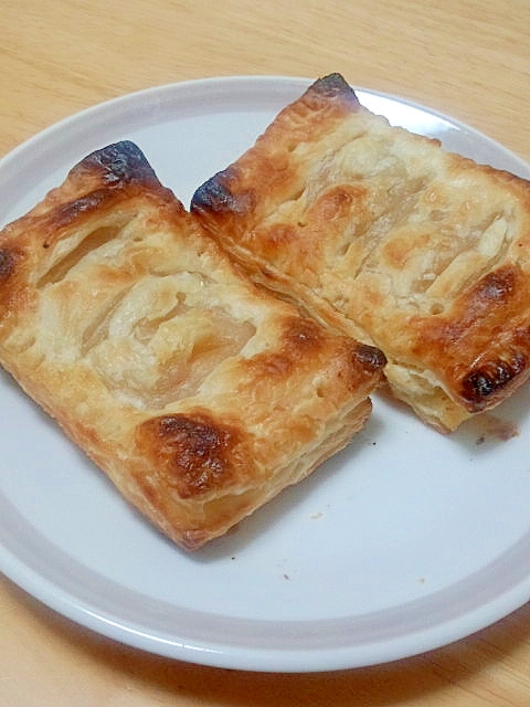 オーブントースターで焼く簡単アップルパイ