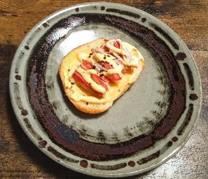 コストコのディナーロールで作りました。
カニカマとマヨネーズ最強コンビです！！
とても美味しいですね♡
レシピありがとうございます(^^)v