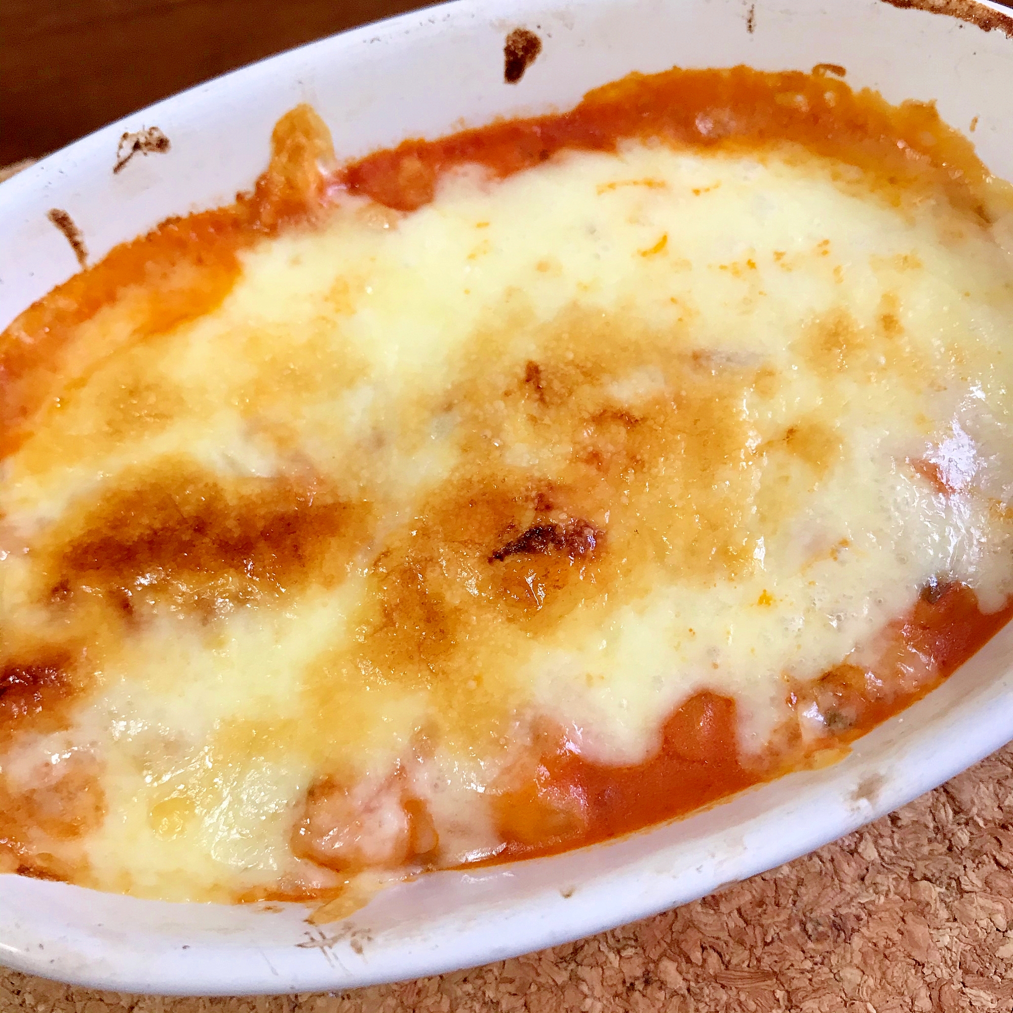 トマト＆バジル味のドリア