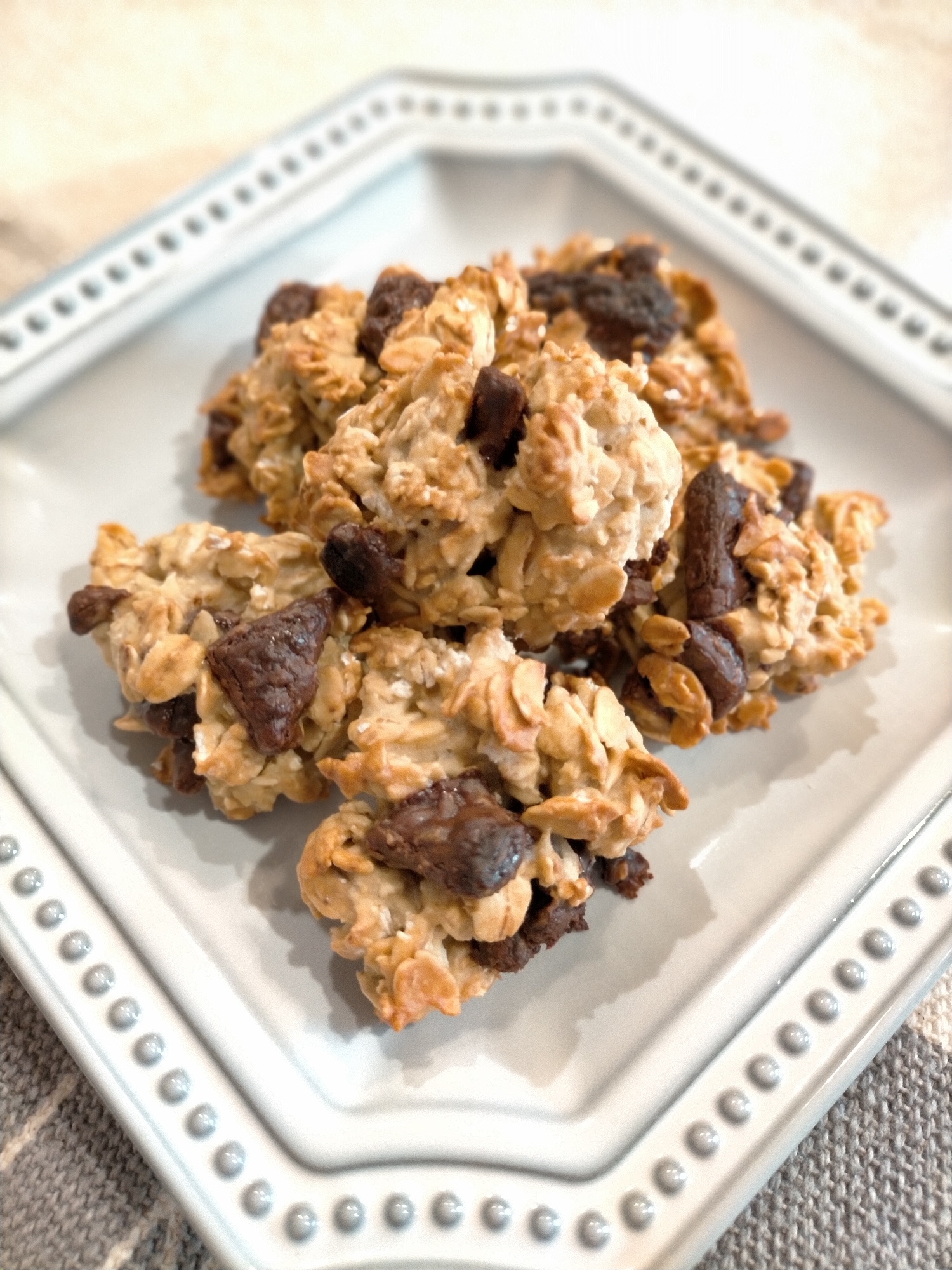 簡単オートミールのチョコクッキー レシピ 作り方 By Nico0721 楽天レシピ