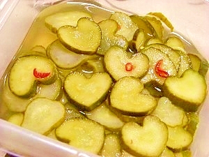 レンジで 即席キュウリのピクルス レシピ 作り方 By ブルーボリジ 楽天レシピ