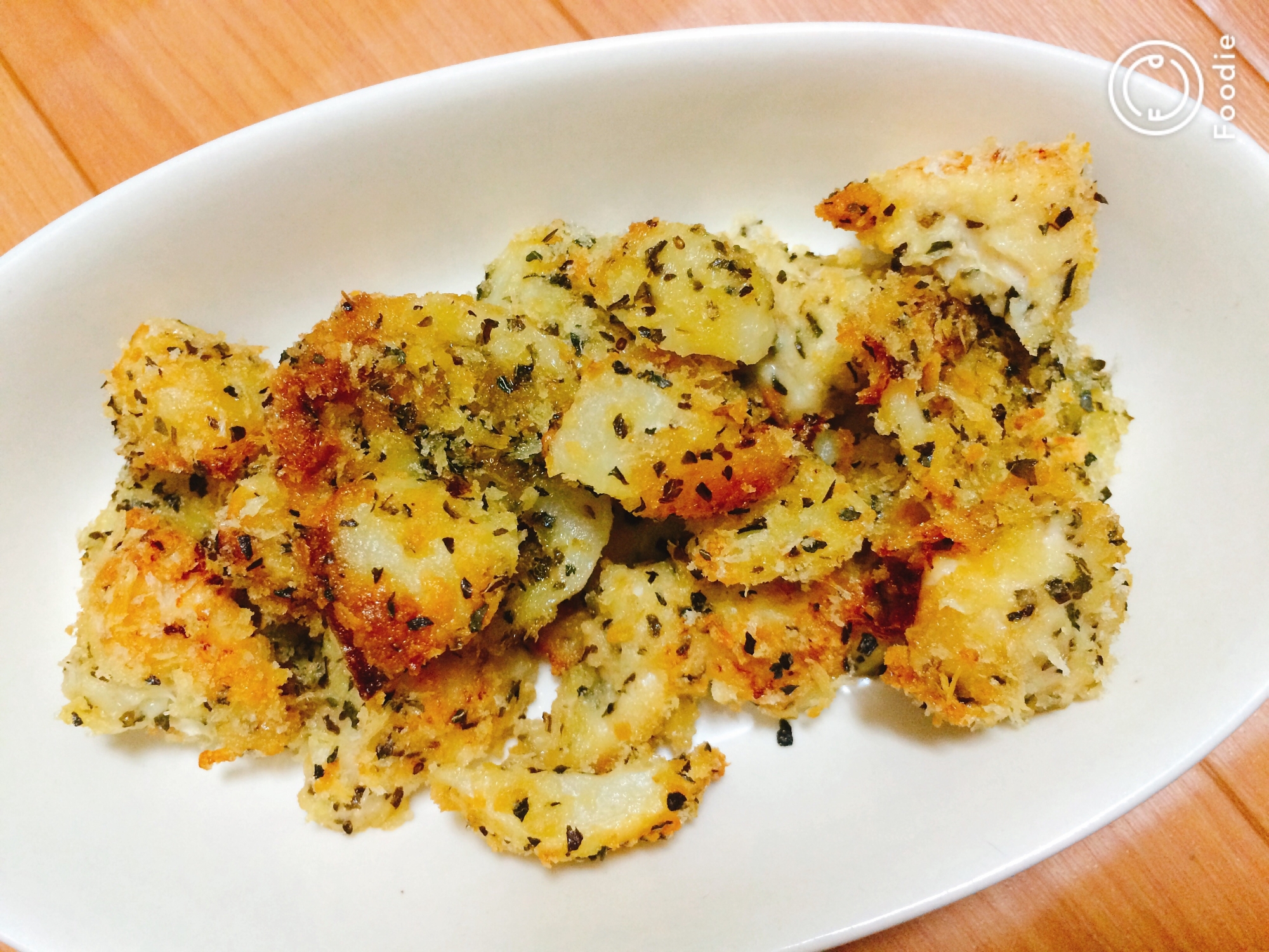 コロコロチキンとじゃがいものパン粉焼き レシピ 作り方 By 美容料理研究家 あゆ 楽天レシピ コロコロチキンとじゃがいものパン粉焼き レシピ 作り方 By 美容料理研究家 あゆ 楽天レシピ