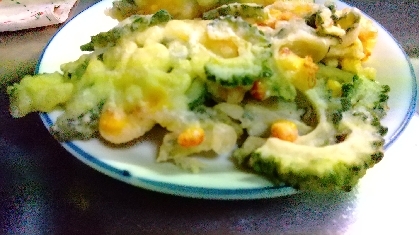 ひっくり返した時に菜箸で穴を開けるとカラッと揚がるんですね。見落としていました。次はきっちり真似てみます。