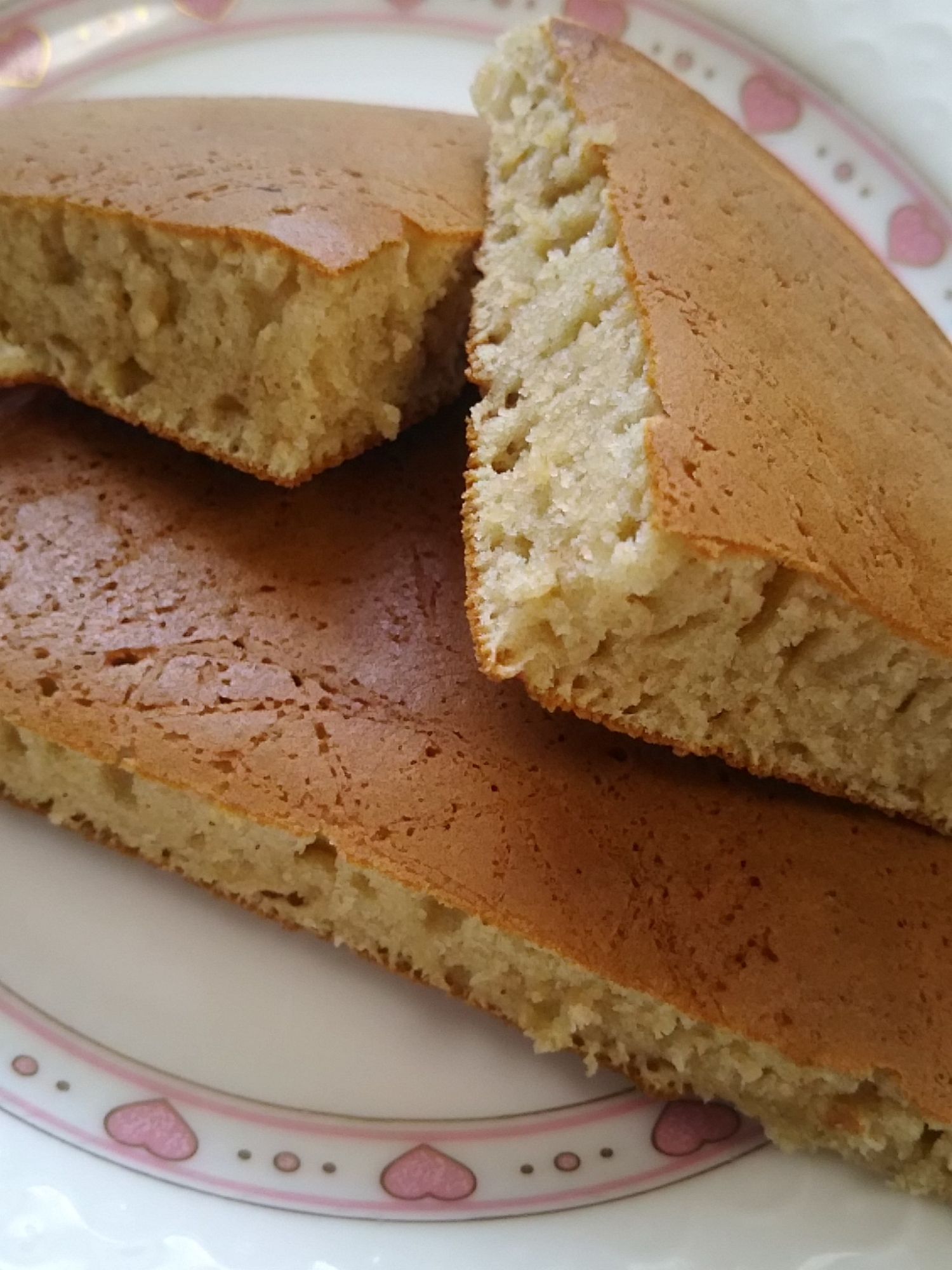 シナモンと紅茶のホットケーキ(^^)