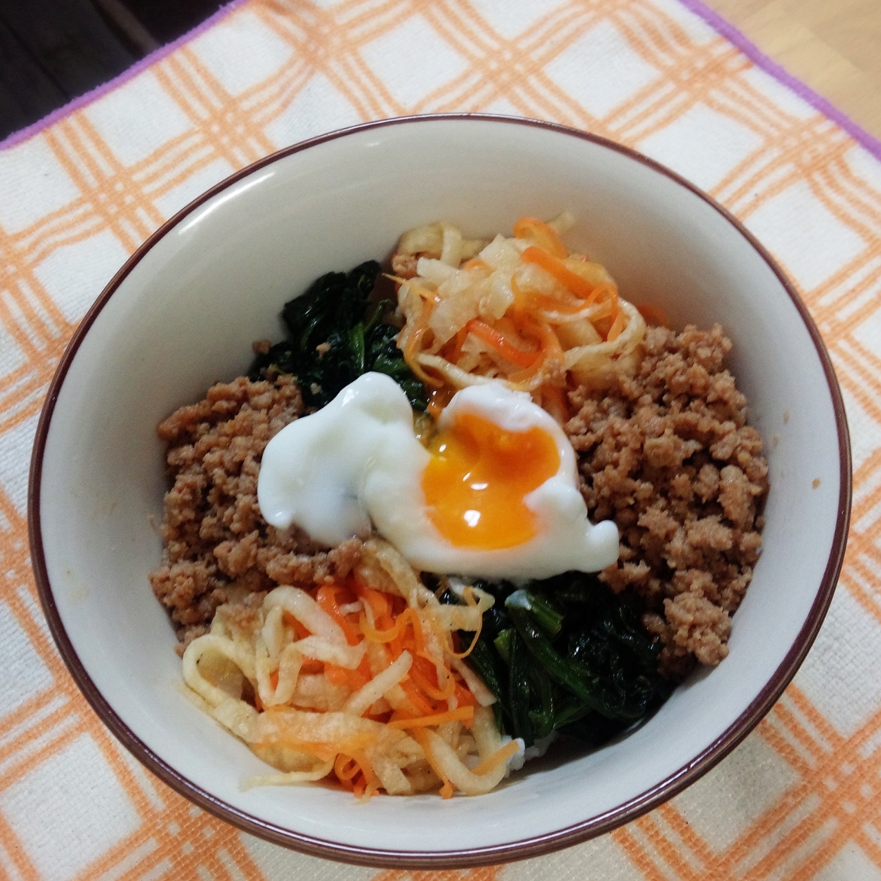 焼肉のタレで*ビビンパ