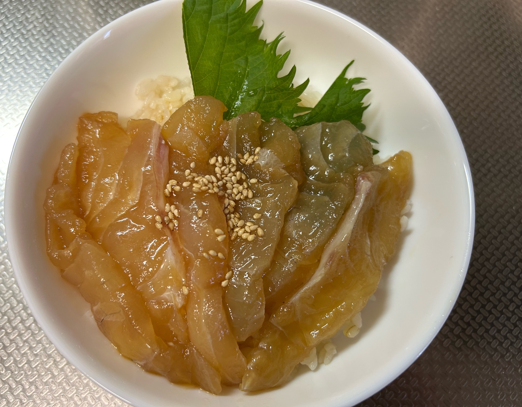 ＊鯛の漬け丼＊