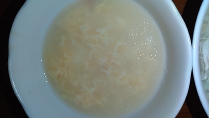 卵だけの中華スープ