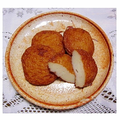 さつま揚げの甘辛焼き