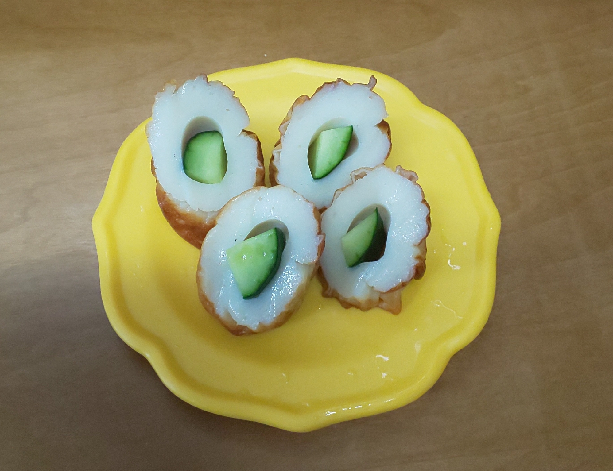 そのまま食べるちくわきゅうり