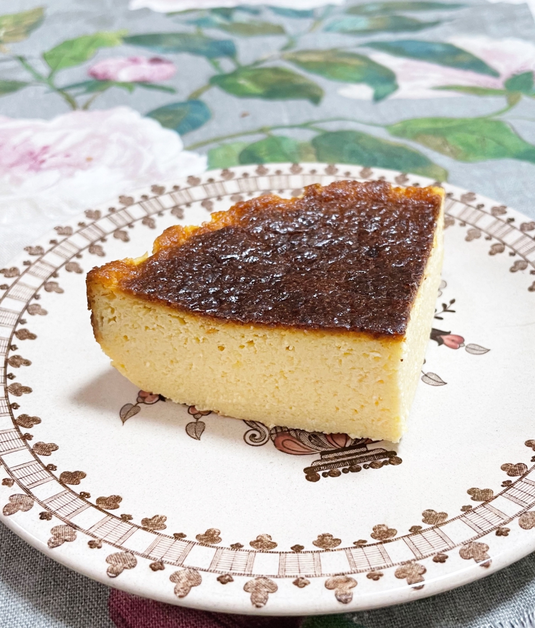 【低糖質&グルテンフリー】バスクチーズケーキ