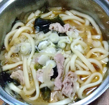 肉わかめうどん