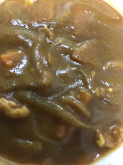 フライパンで作る中華カレー