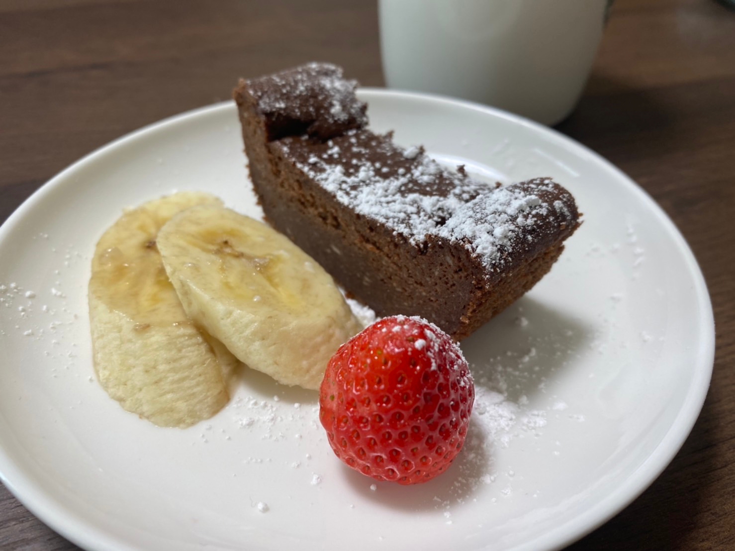 豆腐で簡単‼ヘルシーガトーショコラ