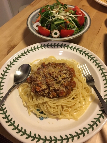 美味しくできました！私も冷凍して1人の簡単お昼ご飯に活用してます。これでラザニアを作っても美味しかったです。今度、焼豚のレシピ等あれば教えて欲しいです(^^)