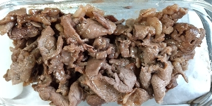 固めの牛肉も簡単に柔らか！牛肉のしょうゆ甘から煮