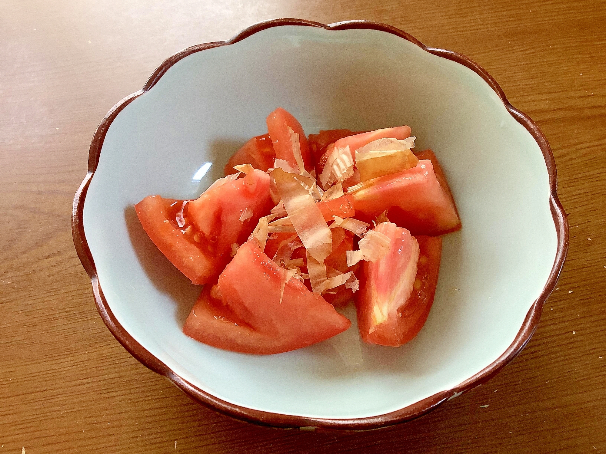 トマトの柚子醤油漬け