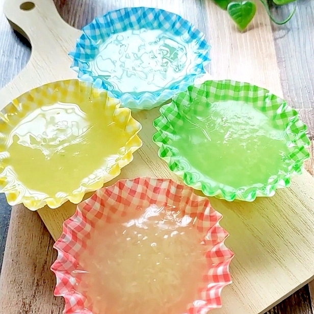 胡瓜で作る【メロンゼリー】混ぜて冷やすだけで簡単！
