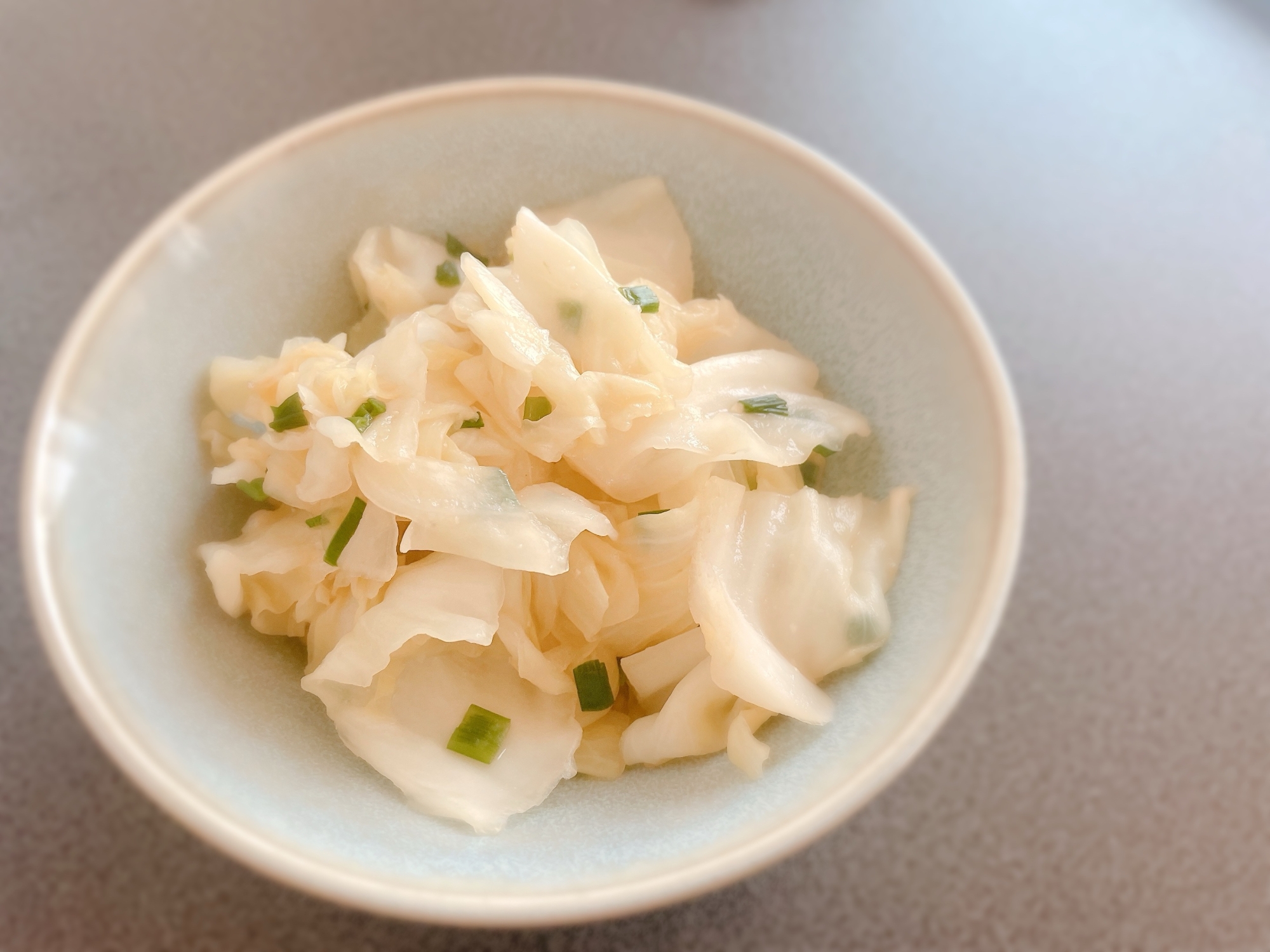 ノンオイル！柚子胡椒味噌のキャベツ炒め