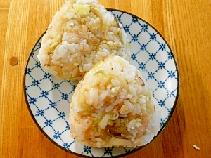 大好きミョウガのおにぎり
