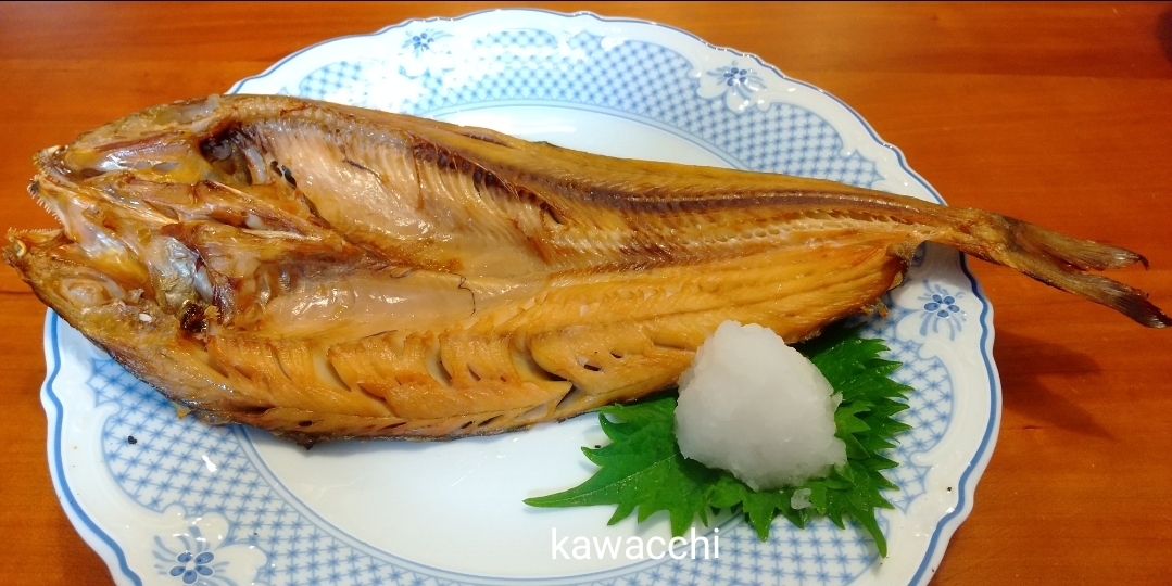 ホッケの一夜干しを美味しく焼く♡両面グリル