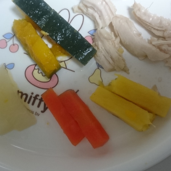 手づかみ食べに 時短圧力鍋でささみ野菜スティック レシピ 作り方 By あゆせ 栄養士 楽天レシピ 手づかみ食べに 時短圧力鍋でささみ野菜スティック レシピ 作り方 By あゆせ 栄養士 楽天レシピ
