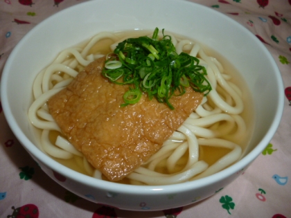 おうちきつねうどん