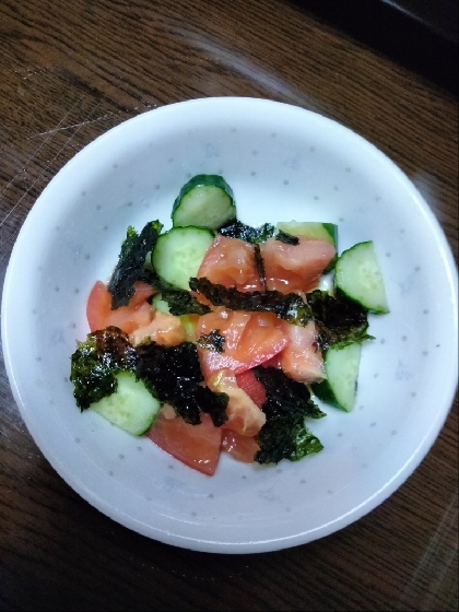 こんばんは。切って混ぜるだけ！簡単に美味しくできました。レシピ有難うございました。