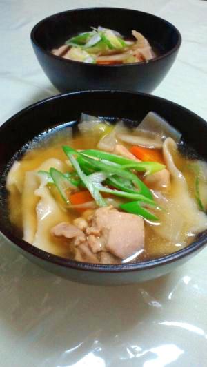 母の味☆ひっつみ(すいとん)
