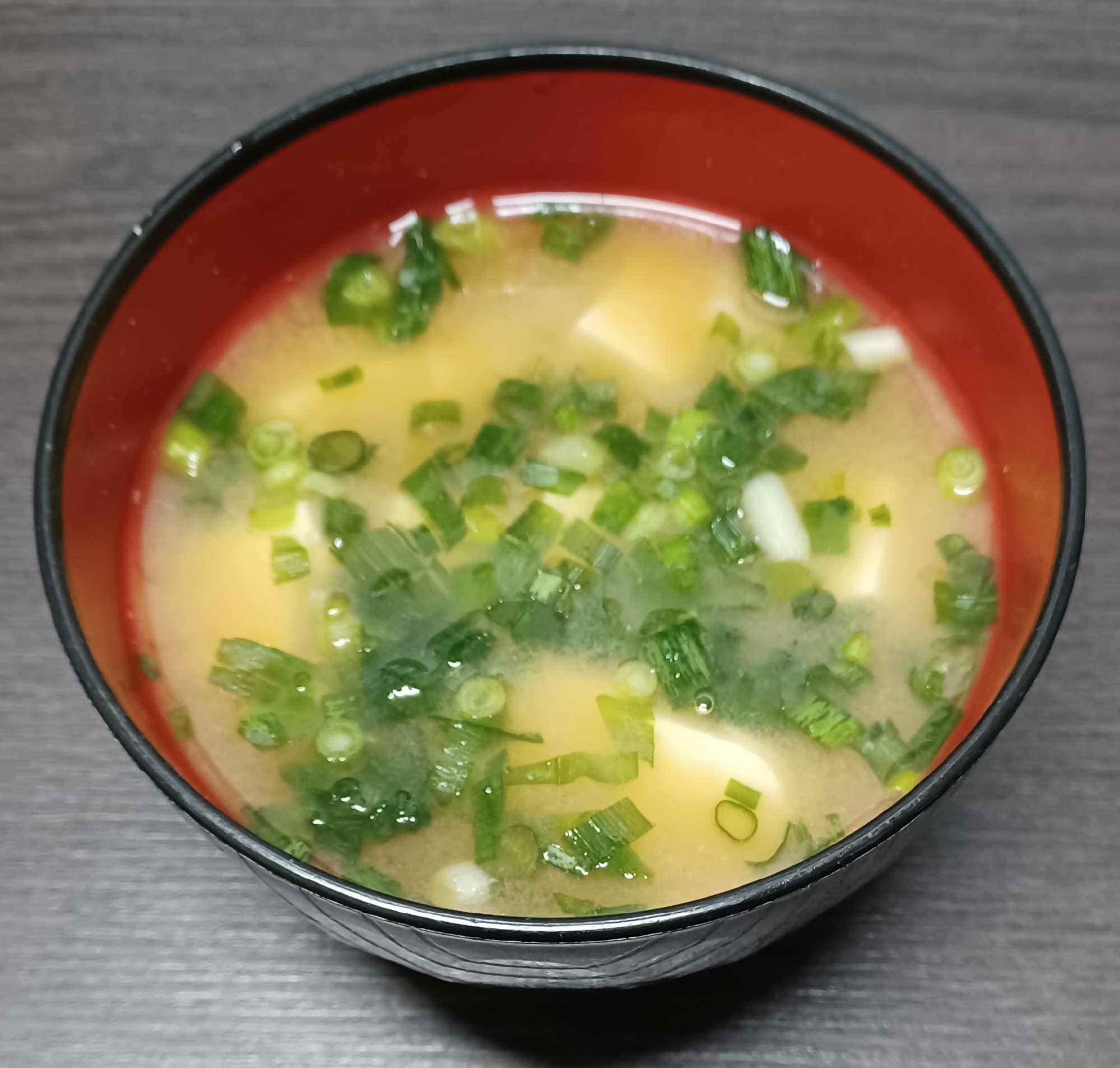 豆腐ときのこのお味噌汁☆