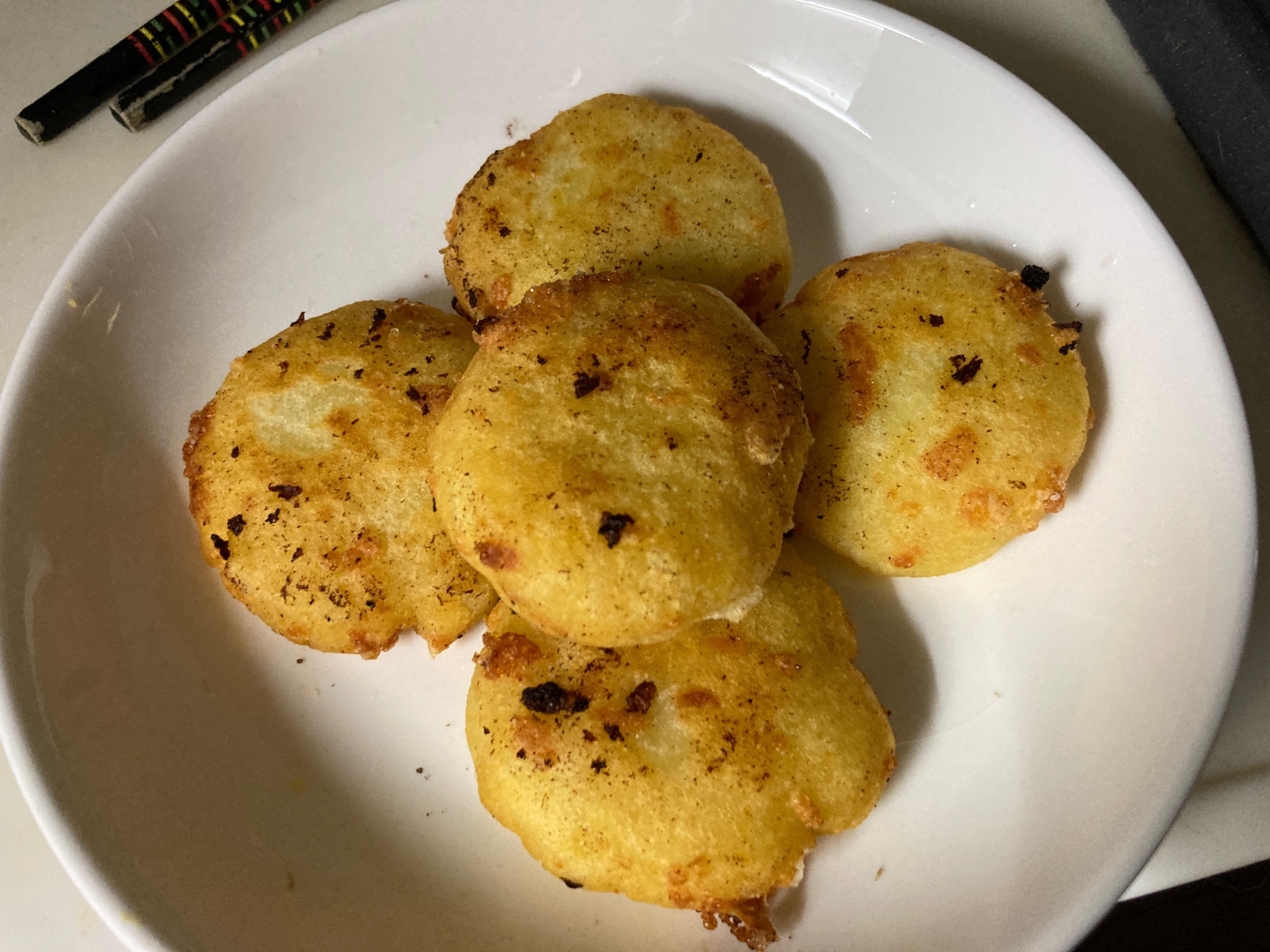 揚げ焼きチーズいももち