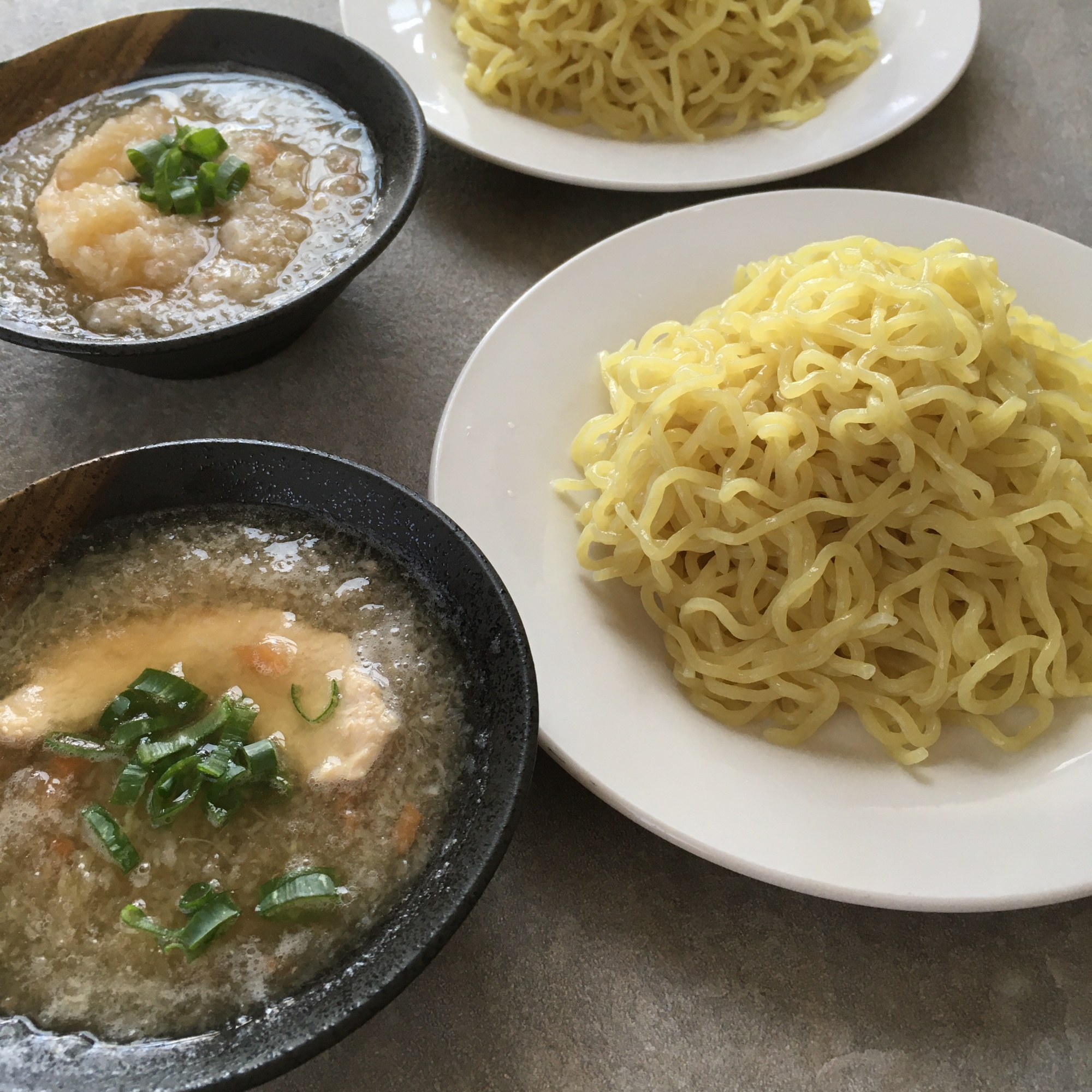 鶏梅おろしつけ麺♪