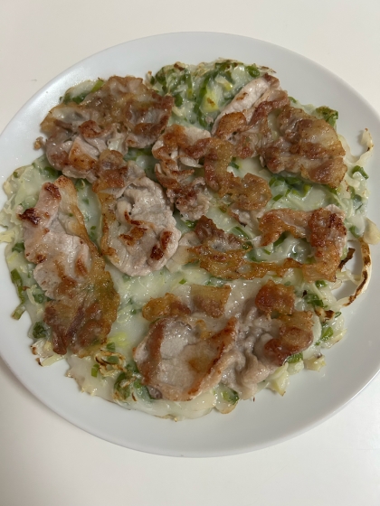 大阪人が作る　ねぎ焼き