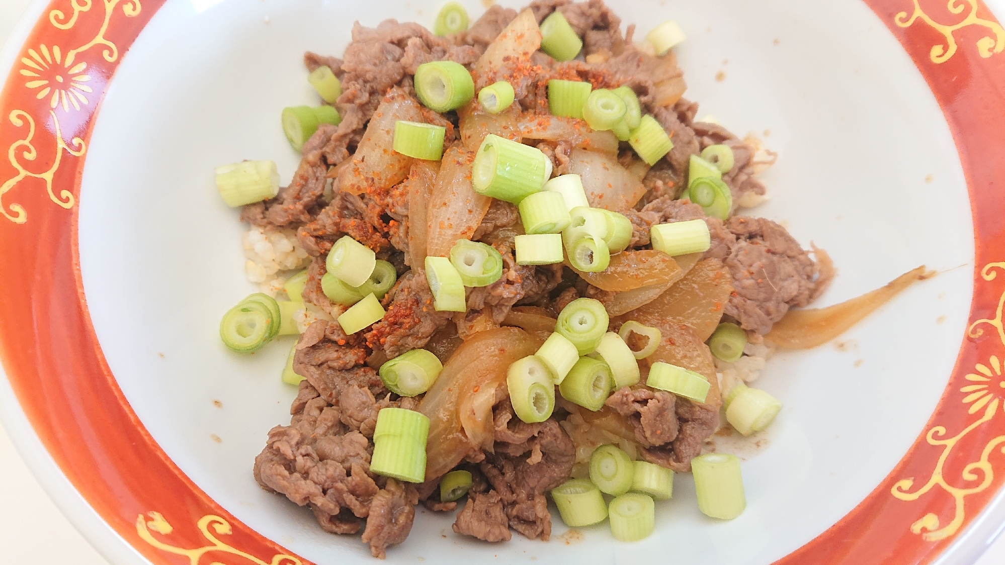 我が家の手軽に美味しく⭐牛丼