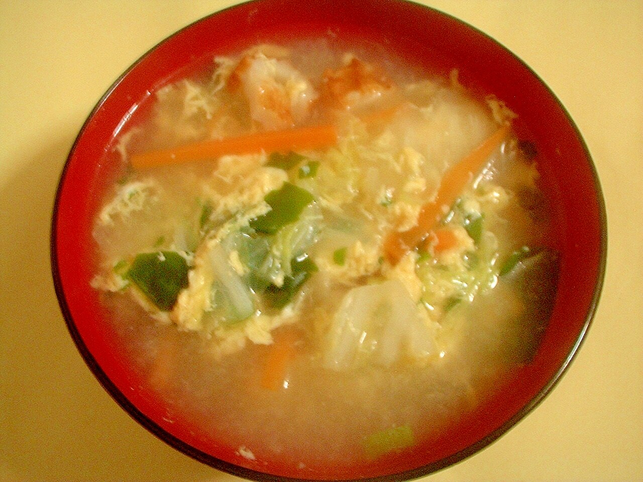 白菜の溶き卵スープ レシピ・作り方 by Utti- - 楽天レシピ