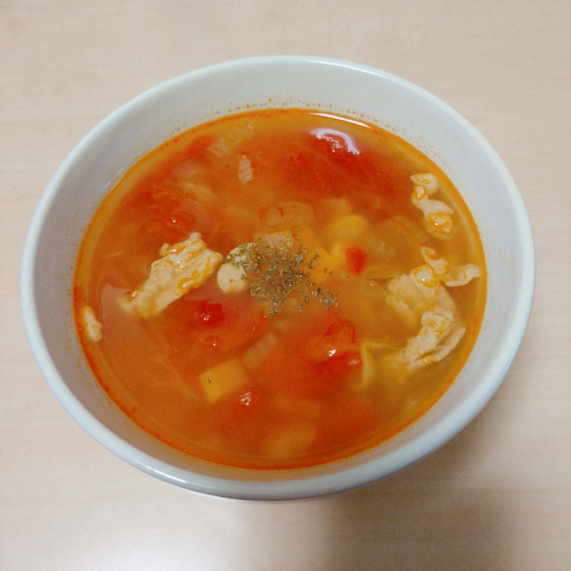 リメイクレシピ◇大豆のトマト煮→ミネストローネ レシピ・作り方 by KiMaManiTeryouri｜楽天レシピ