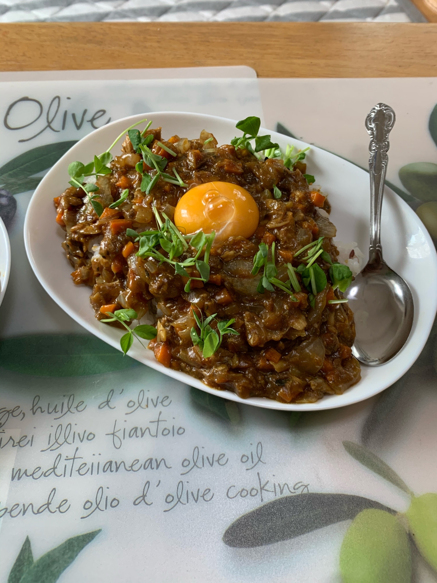 電子レンジで！サバ缶キーマカレー
