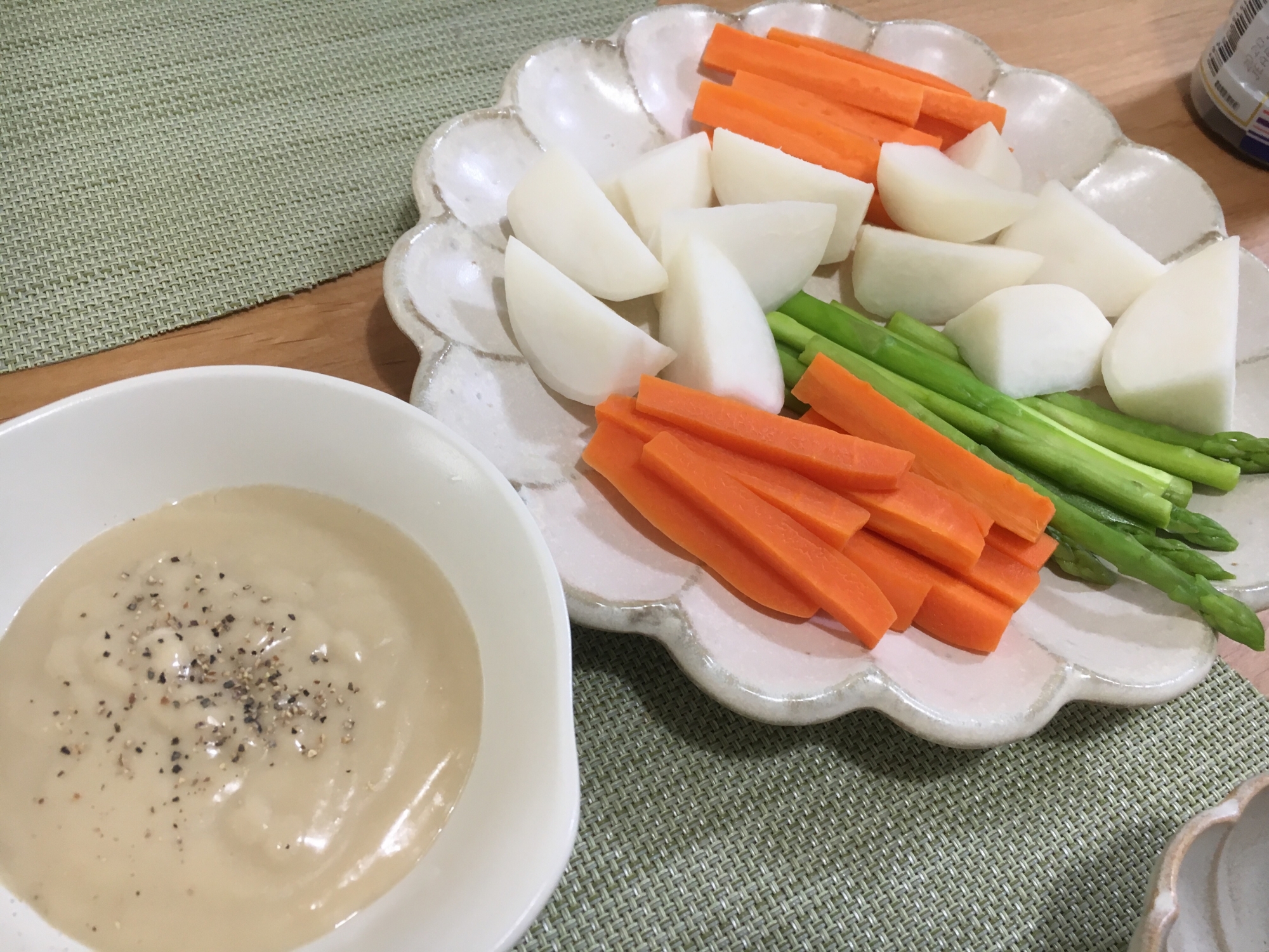 カブと人参とアスパラのバーニャカウダ レシピ 作り方 By あや512 楽天レシピ カブと人参とアスパラのバーニャカウダ レシピ 作り方 By あや512 楽天レシピ